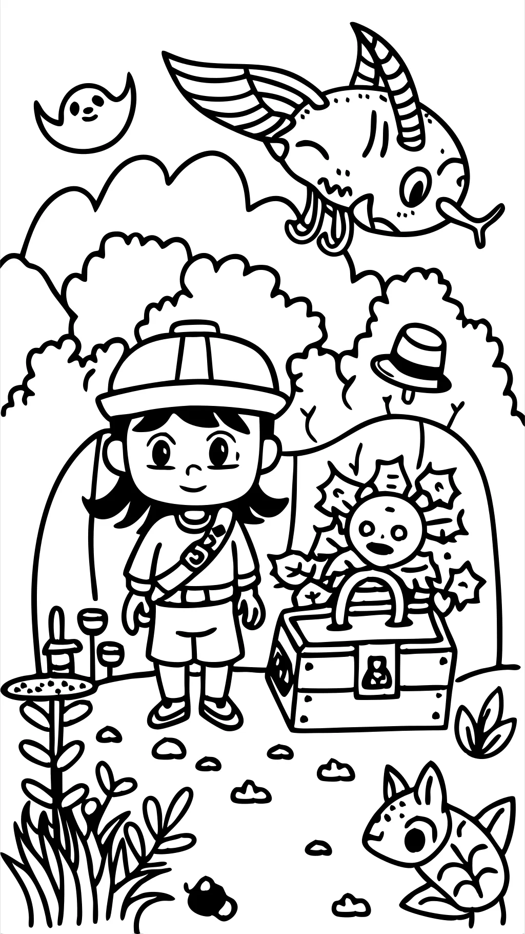 ana coloring pages